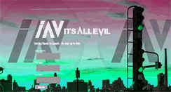 Desktop Screenshot of itsallevil.com